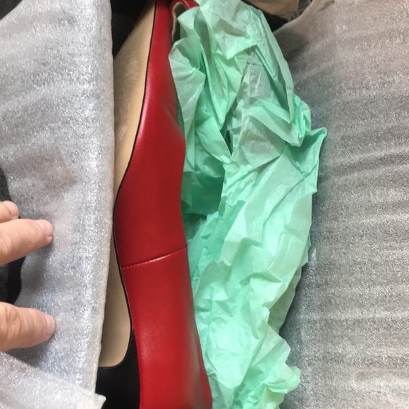 Red leather pumps -funny she Jill-in Original Box - Picture 8 of 8